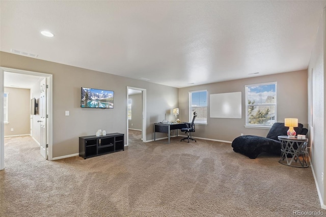 42311 Forest Oaks Dr, Elizabeth, CO 80107 - home office with baseboards and carpet