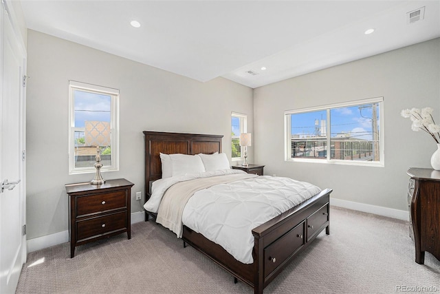 4102 Quivas St, Denver, CO 80211 - bedroom featuring light carpet and recessed lighting