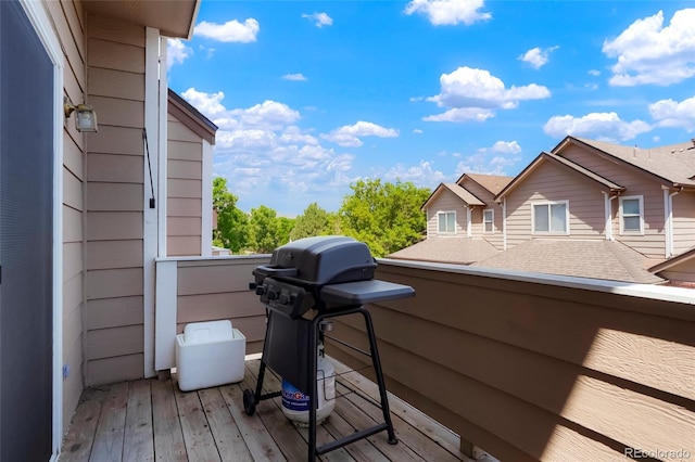 7520 W Coal Mine Ave Unit C, Littleton, CO 80123 - wooden deck featuring grilling area