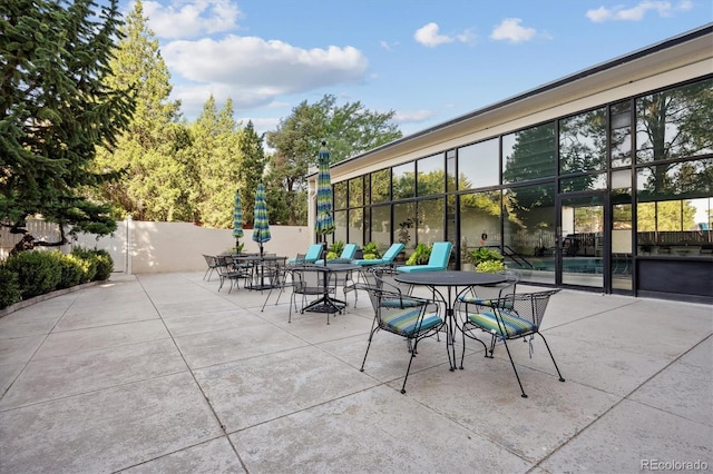 3131 E Alameda Ave Unit 1107, Denver, CO 80209 - view of patio