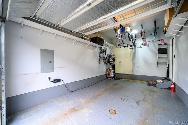 1106 Oak Cir, Lakewood, CO 80215 - garage featuring electric panel