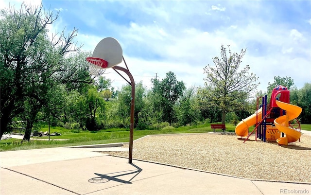1106 Oak Cir, Lakewood, CO 80215 - view of basketball court with community basketball court