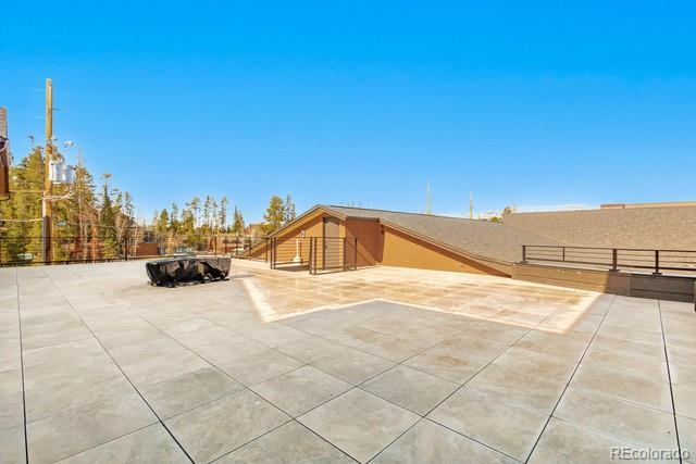828 Grand Ave Unit 201C, Grand Lake, CO 80447 - view of patio with fence