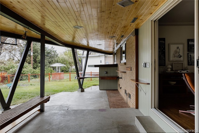 6530 W 26th Ave, Edgewater, CO 80214 - view of unfurnished sunroom