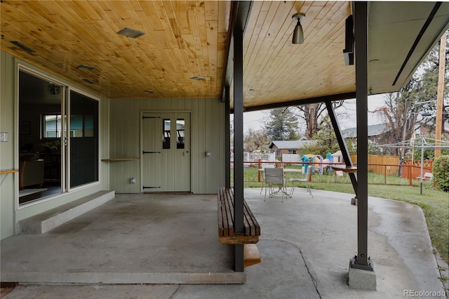 6530 W 26th Ave, Edgewater, CO 80214 - view of patio with fence