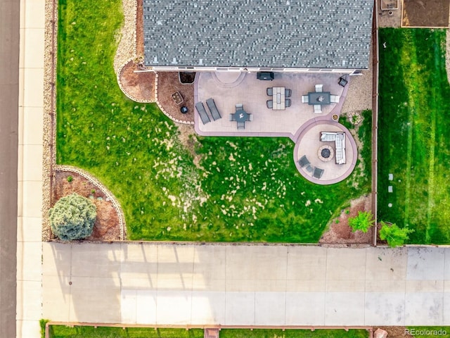 drone / aerial view