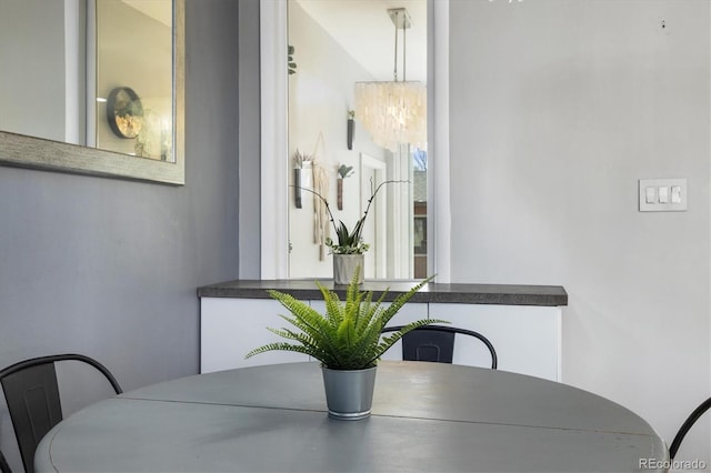 882 E Briarwood Cir, Centennial, CO 80122 - dining room with a notable chandelier