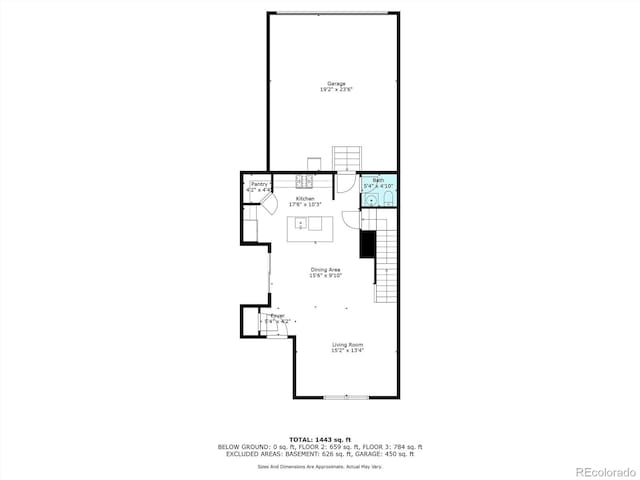 9804 Rosalee Peak St, Littleton, CO 80125 - property floor plan