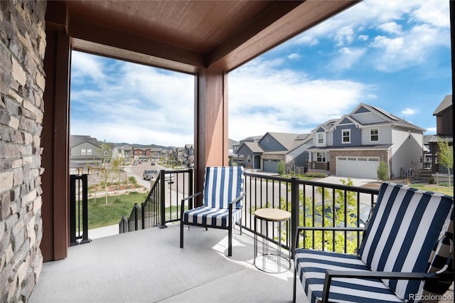 9804 Rosalee Peak St, Littleton, CO 80125 - balcony featuring a residential view