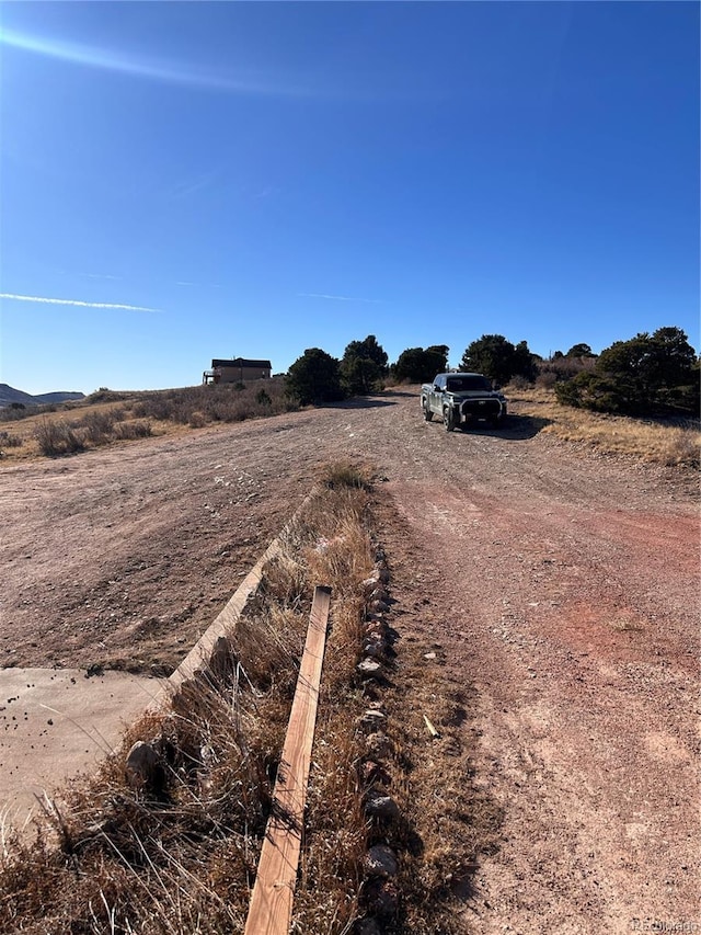 view of road