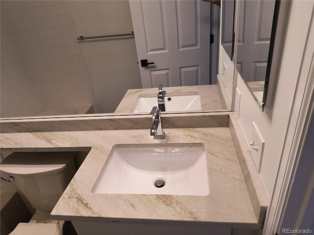 10538 Tiger Chase, Lone Tree, CO 80124 - bathroom featuring toilet and vanity