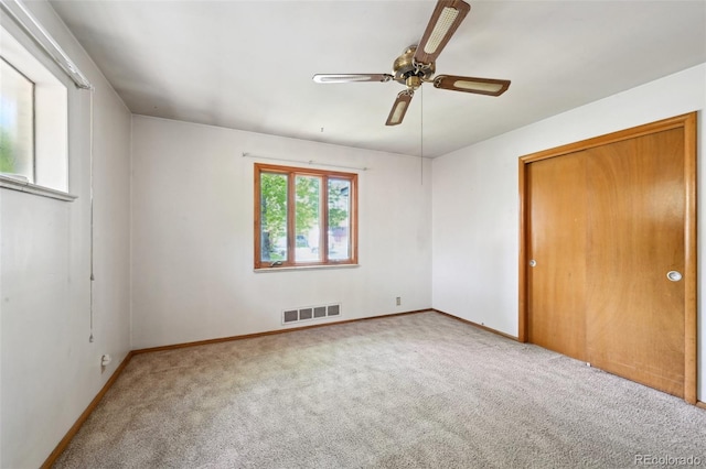 6050 Marshall Ct, Arvada, CO 80003 - unfurnished bedroom featuring carpet flooring, baseboards, and ceiling fan