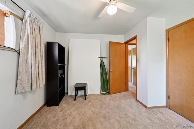 6050 Marshall Ct, Arvada, CO 80003 - unfurnished bedroom featuring carpet, ceiling fan, and baseboards