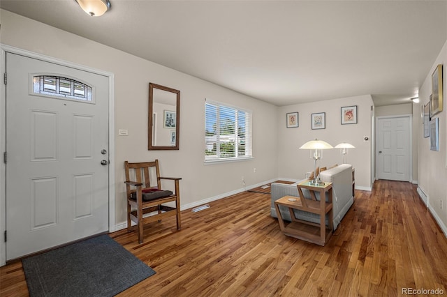 2907 Pennsylvania Ave, Colorado Springs, CO 80907 - entrance foyer featuring light wood-style floors and baseboards