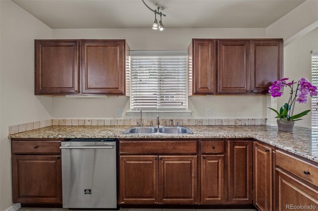 2907 Pennsylvania Ave, Colorado Springs, CO 80907 - kitchen with dishwasher, a sink, and healthy amount of natural light