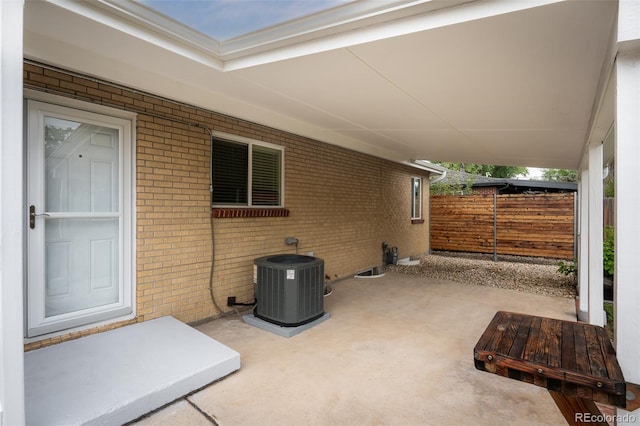 2907 Pennsylvania Ave, Colorado Springs, CO 80907 - view of patio featuring central AC
