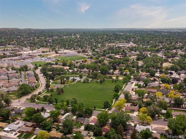 2907 Pennsylvania Ave, Colorado Springs, CO 80907 - aerial view of residential area with a large body of water