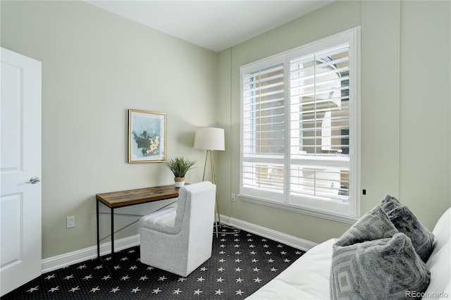 2500 E Cherry Creek S Drive 306, Denver, CO 80209 - home office featuring baseboards and carpet flooring