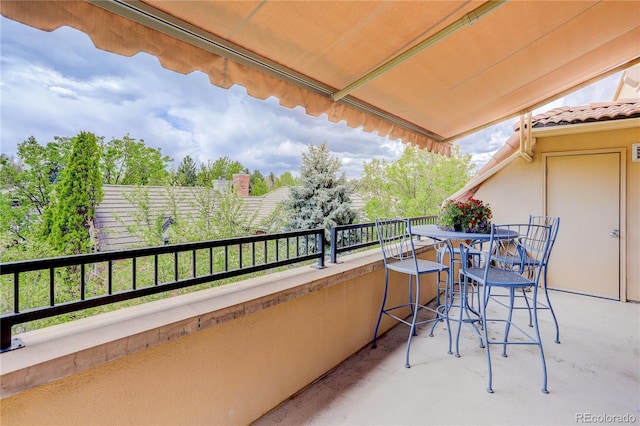 2500 E Cherry Creek S Drive 306, Denver, CO 80209 - view of balcony