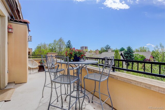 2500 E Cherry Creek S Drive 306, Denver, CO 80209 - view of balcony