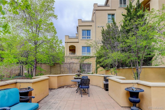 2500 E Cherry Creek S Drive 306, Denver, CO 80209 - view of patio / terrace
