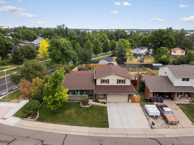 6166 S Dover St, Littleton, CO 80123 - aerial perspective of suburban area