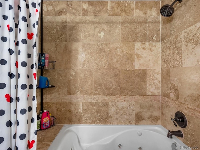 6166 S Dover St, Littleton, CO 80123 - full bathroom featuring a combined bath / shower with jetted tub
