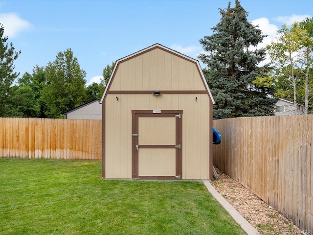 6166 S Dover St, Littleton, CO 80123 - view of shed featuring a fenced backyard