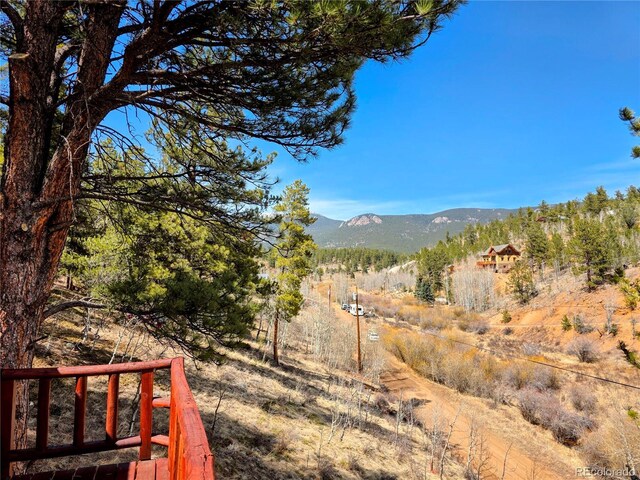 163 Ward St, Bailey, CO 80421 - property view of mountains