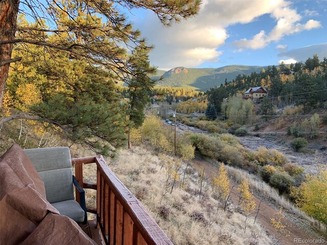 163 Ward St, Bailey, CO 80421 - property view of mountains