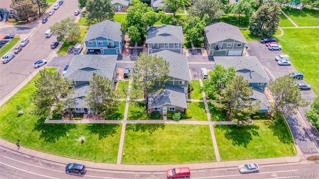 1216 S Uvalda St, Aurora, CO 80012 - aerial perspective of suburban area