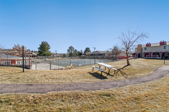 432 W Rockrimmon Blvd Unit B, Colorado Springs, CO 80919 - surrounding community with a tennis court