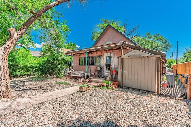 939 Conejos St, Colorado Springs, CO 80903 - view of front of house with a patio