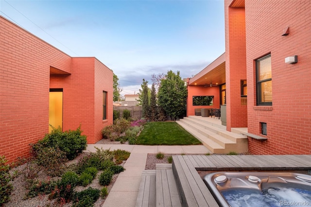 1188 S Sherman St, Denver, CO 80210 - view of yard with a ceiling fan