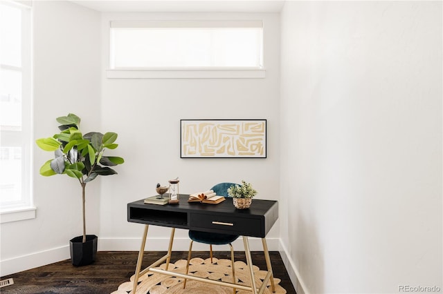 1932 W 32nd Ave, Denver, CO 80211 - detailed view of baseboards and wood finished floors