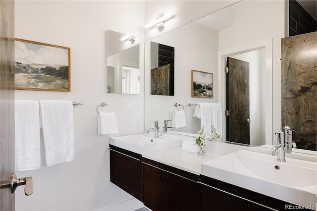 1932 W 32nd Ave, Denver, CO 80211 - full bath featuring double vanity