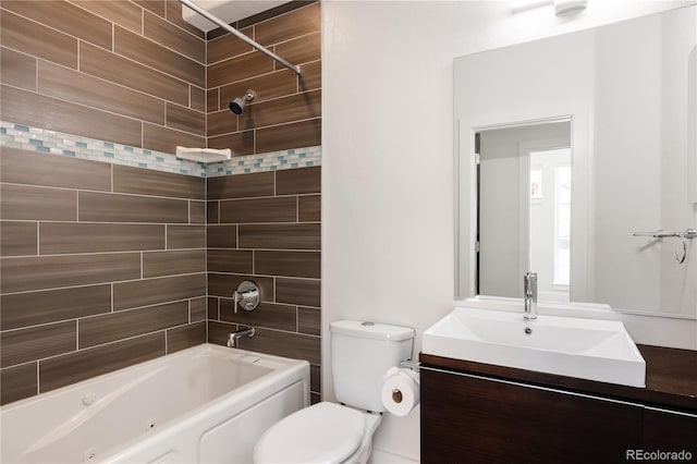 1932 W 32nd Ave, Denver, CO 80211 - full bathroom with vanity and  shower combination
