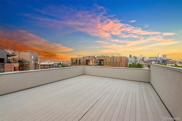 1932 W 32nd Ave, Denver, CO 80211 - wooden deck featuring a city view