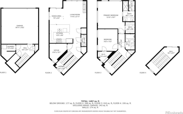 1932 W 32nd Ave, Denver, CO 80211 - view of property floor plan