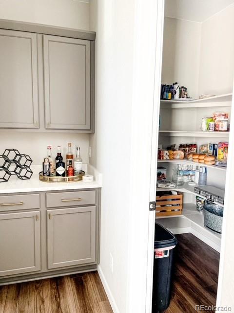 view of pantry