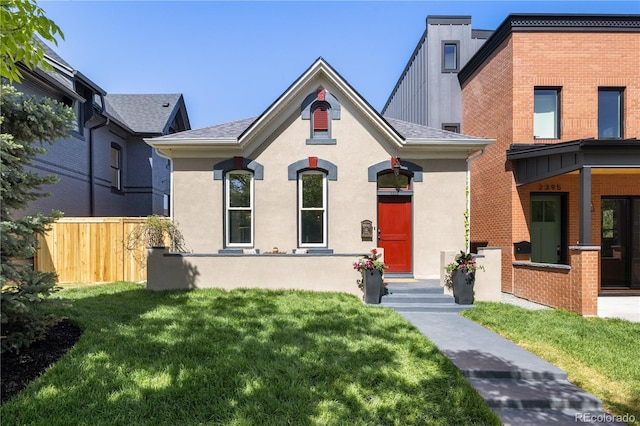 2355 N Emerson St, Denver, CO 80205 - view of front of house featuring stucco siding