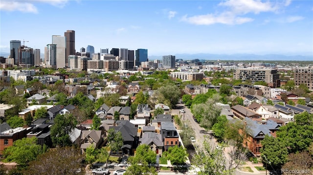 2355 N Emerson St, Denver, CO 80205 - bird's eye view of a skyline view