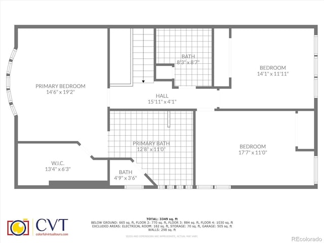 7715 S Hudson Ct, Centennial, CO 80122 - floor plan / room layout