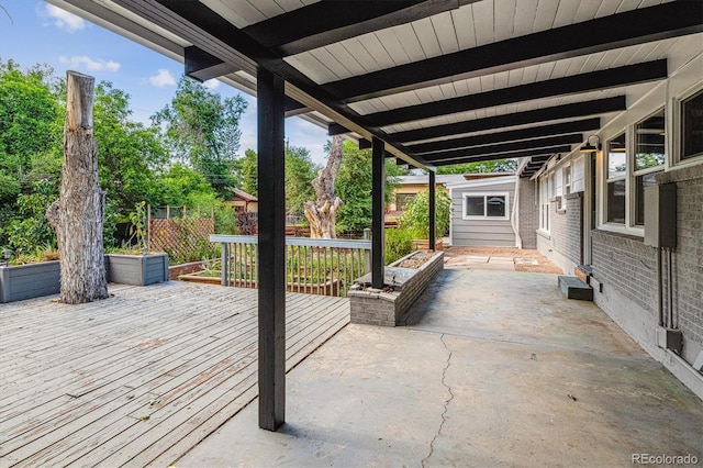 6057 S Windermere Way, Littleton, CO 80120 - view of patio / terrace with a wooden deck