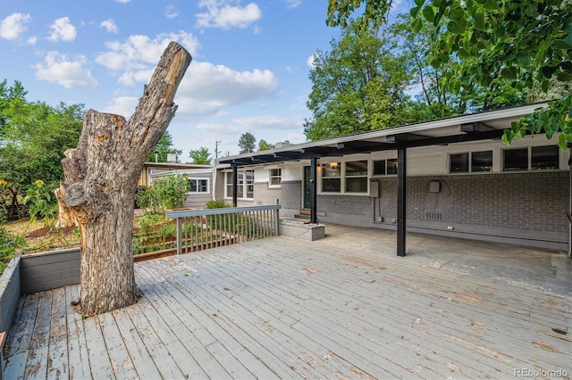 6057 S Windermere Way, Littleton, CO 80120 - view of wooden deck