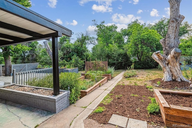 6057 S Windermere Way, Littleton, CO 80120 - view of yard with a vegetable garden