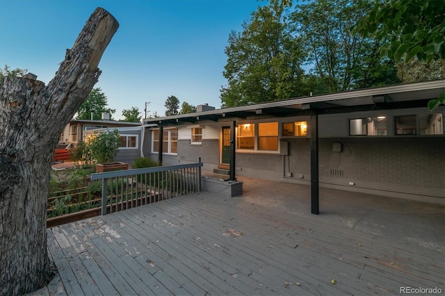 6057 S Windermere Way, Littleton, CO 80120 - view of wooden deck