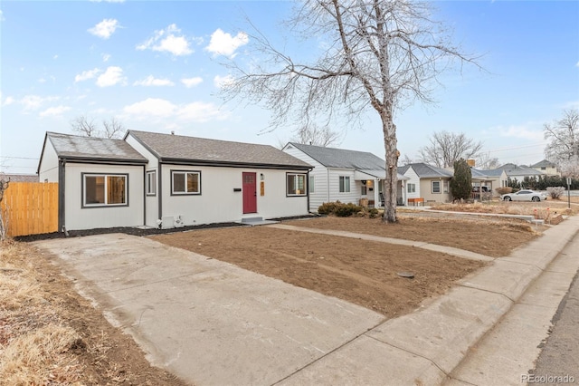 view of ranch-style house