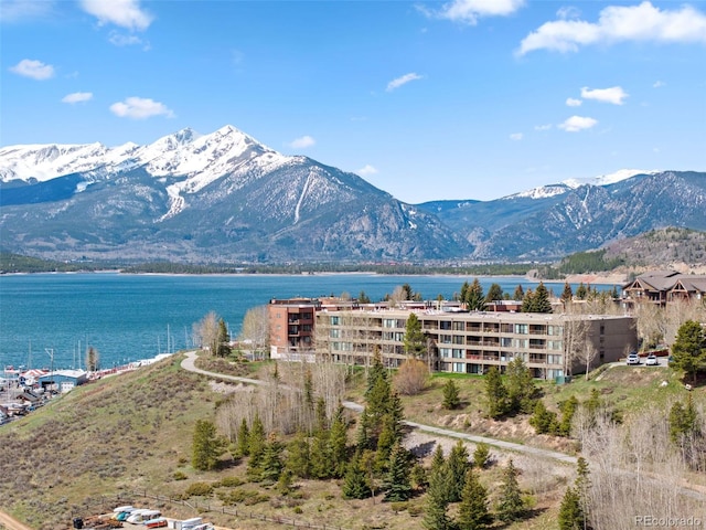 220 E Ln Bonte St Unit 317, Dillon, CO 80435 - view of mountain background with a nearby body of water