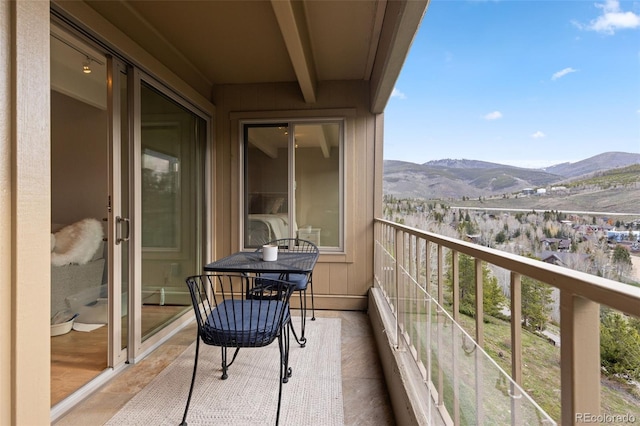 220 E Ln Bonte St Unit 317, Dillon, CO 80435 - balcony with a mountain view